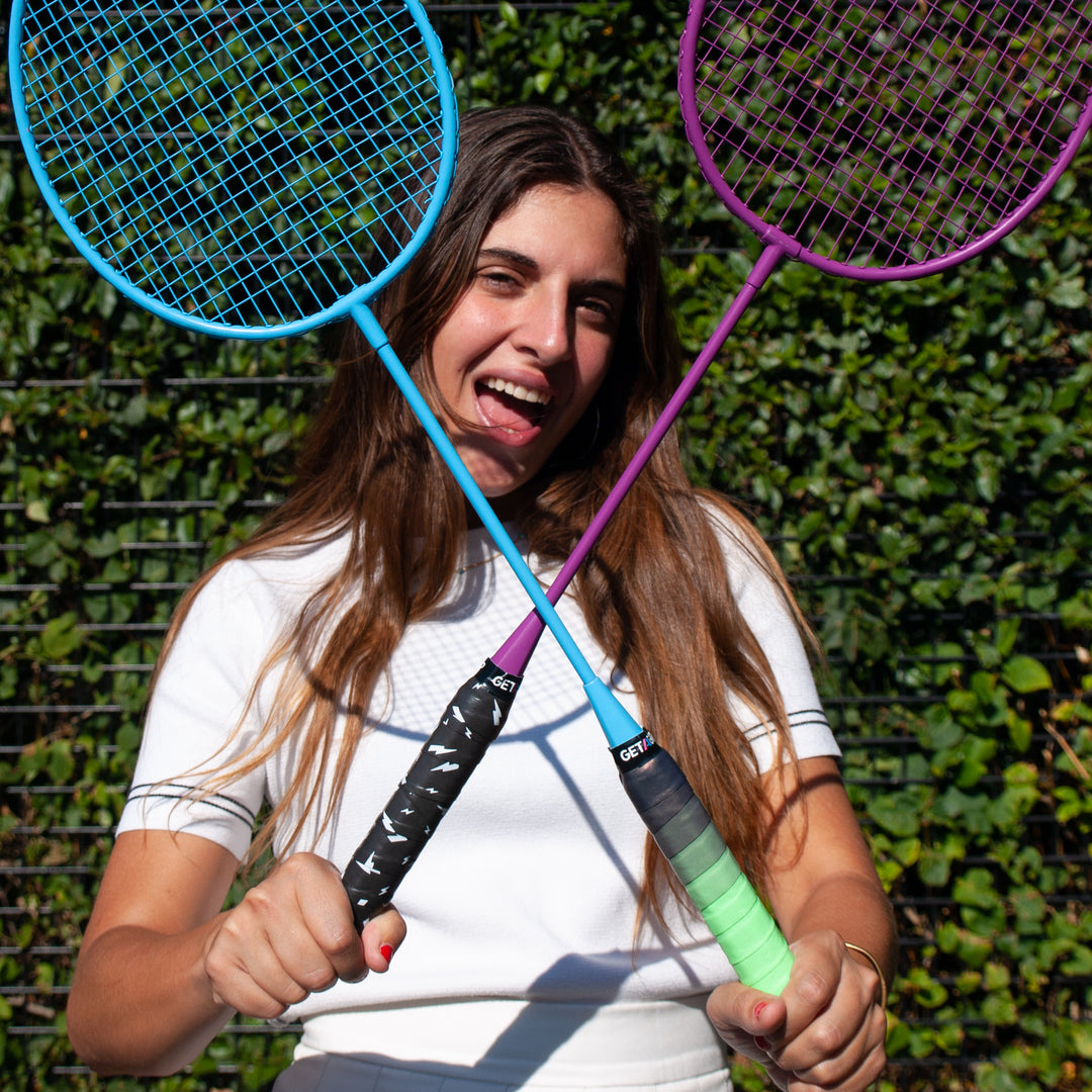 10 Badminton Grips - Mix & Match
