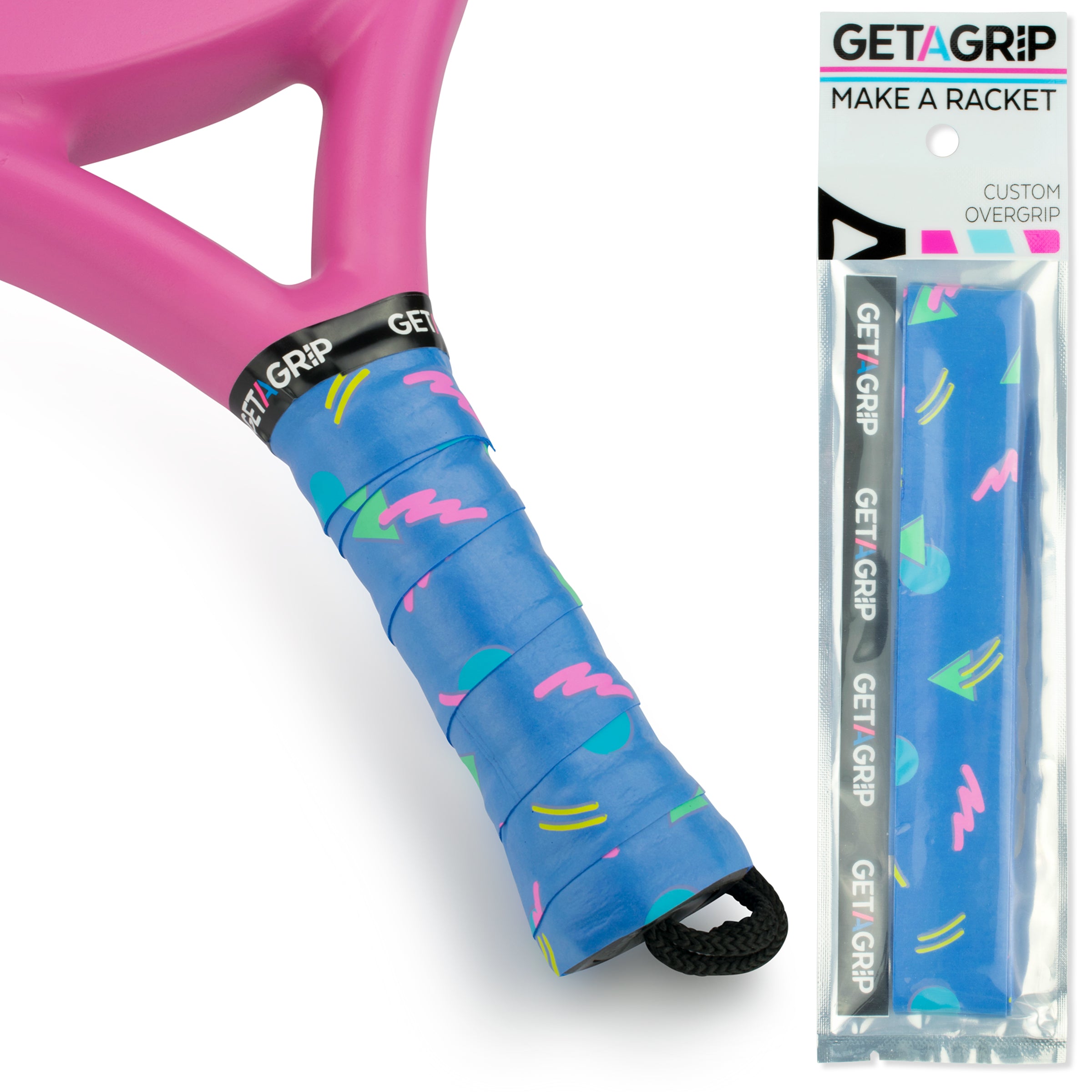 Raquex Overgrip Per Racchette - Confezione Da 5, Multicolore, Antiscivolo E Assorbente - Foto 5