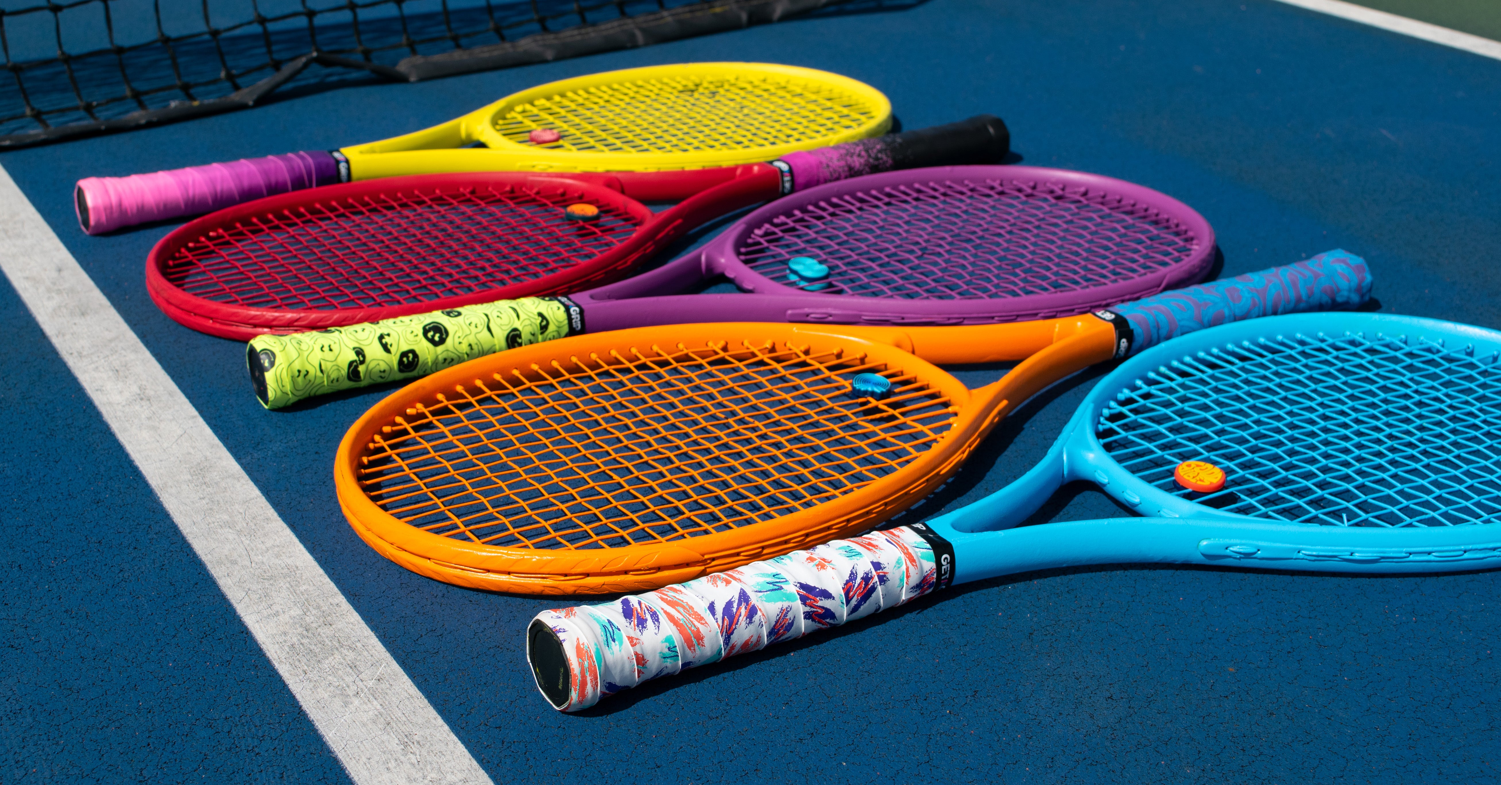 Tennis Grips with Personality | Funky, Retro Overgrips | Get