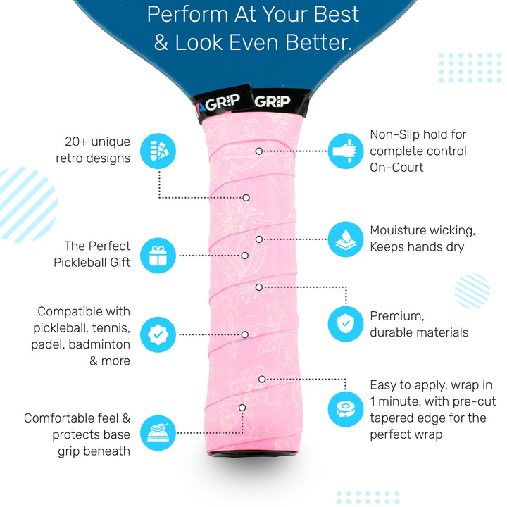 Made You Blush - Pickleball Overgrip