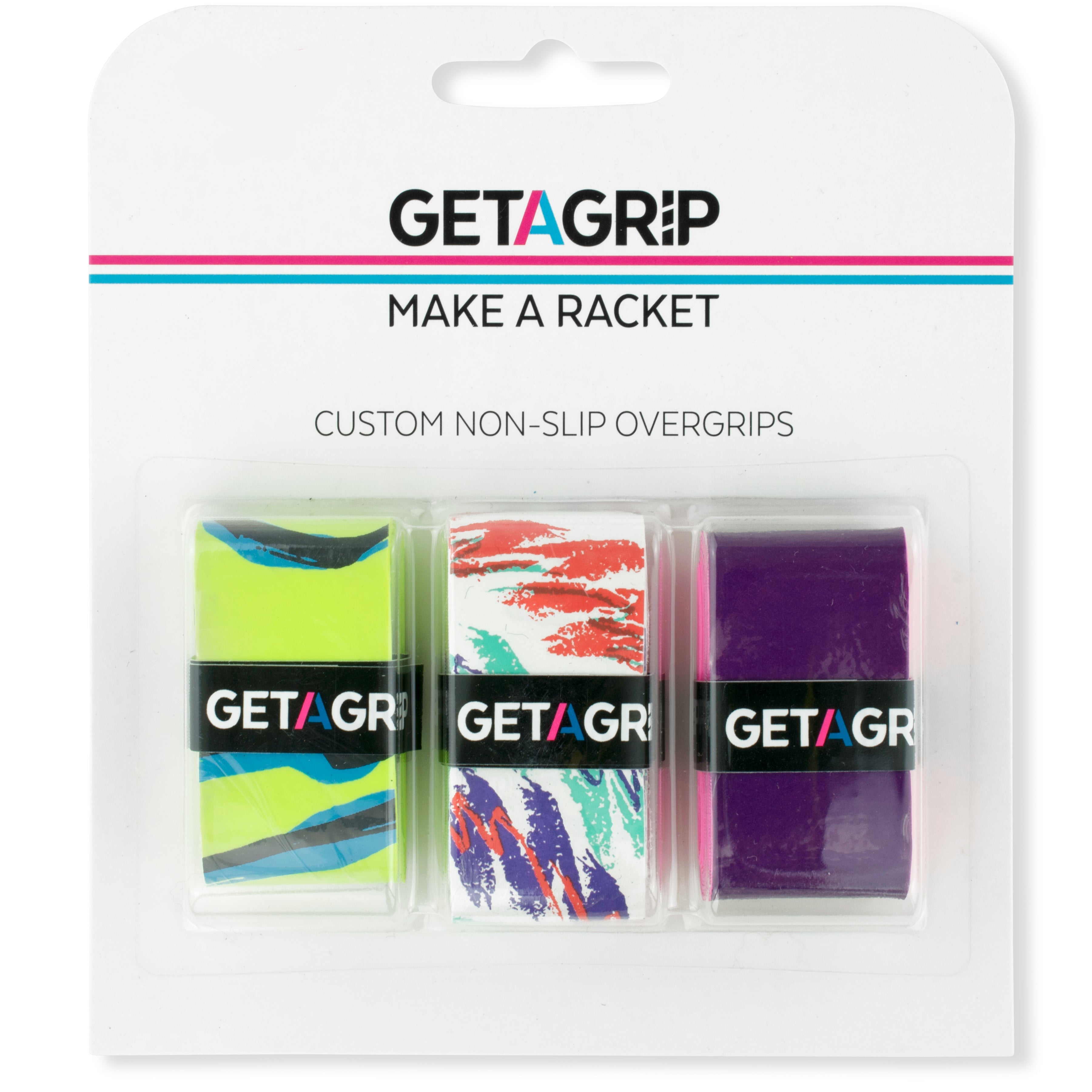 Padel Racket Clips Real Deal Pack | Non-Slip Padel Racket Overgrip Tape – Get A Grip Club