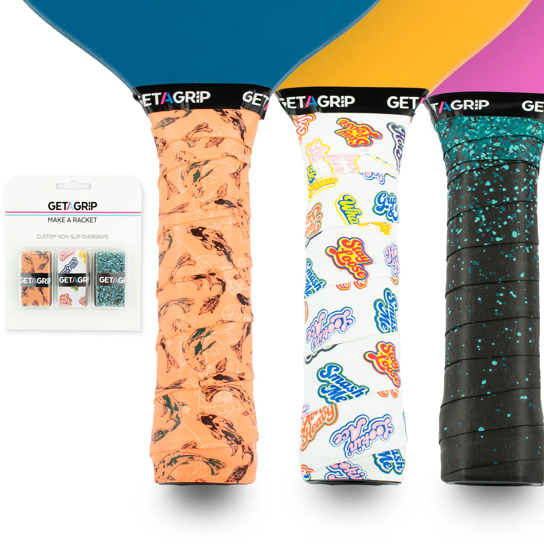 Different Strokes - Pickleball Overgrip 3-Pack