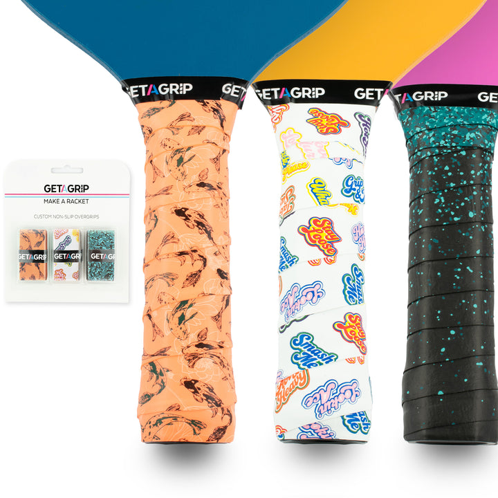 Different Strokes - Pickleball Overgrip 3-Pack