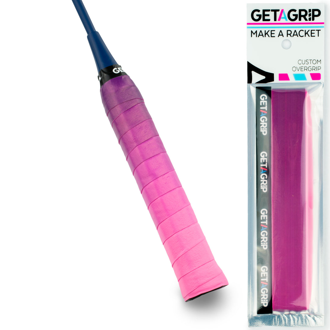 Cascade - Badminton Overgrip, pink and purple