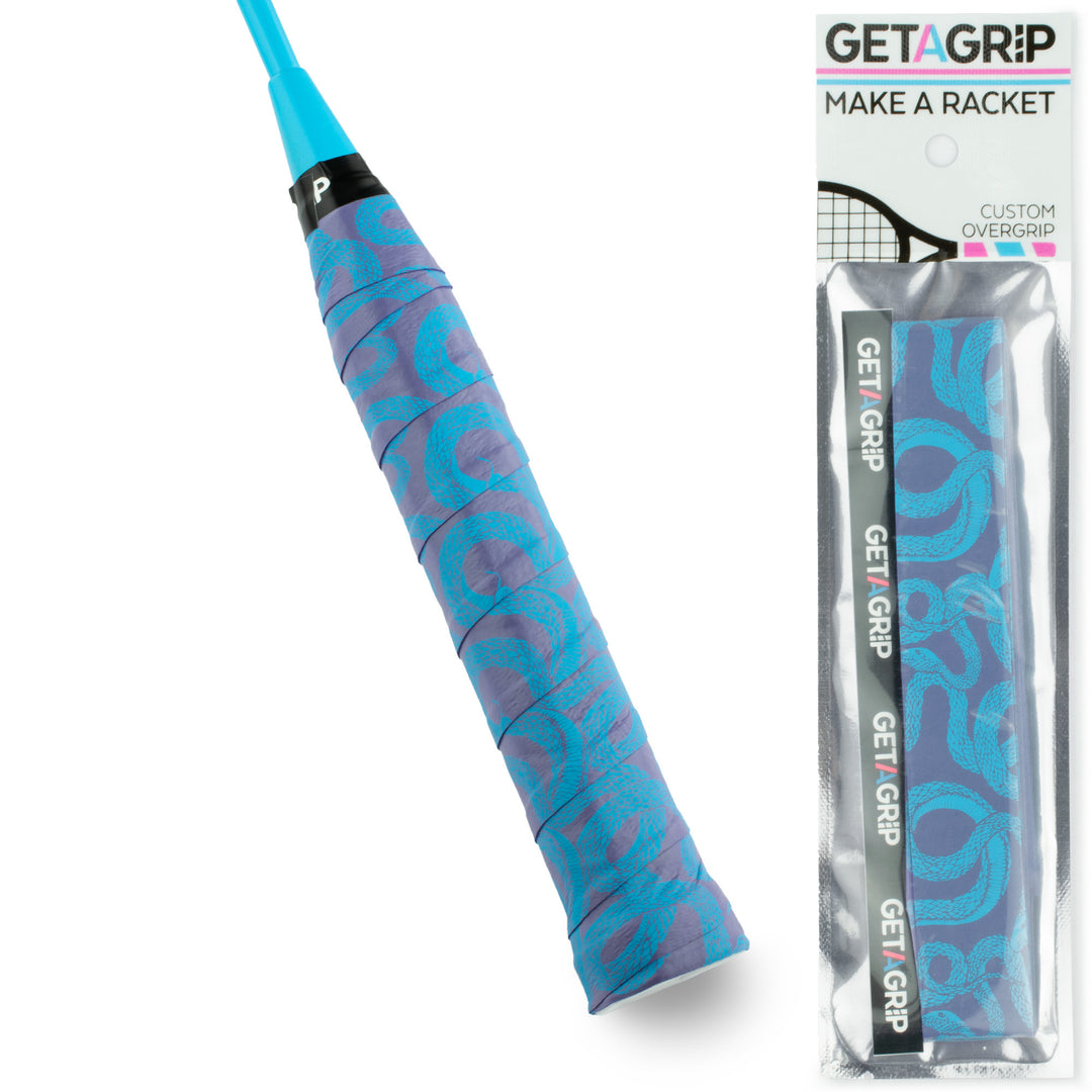 Hydra - Badminton Overgrip, purple and blue