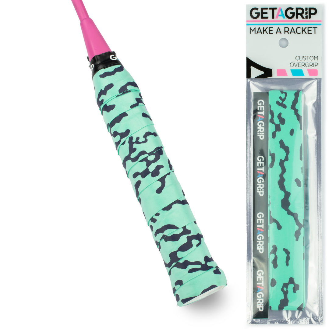 Liquid Motion - Badminton Overgrip, blue and dark blue