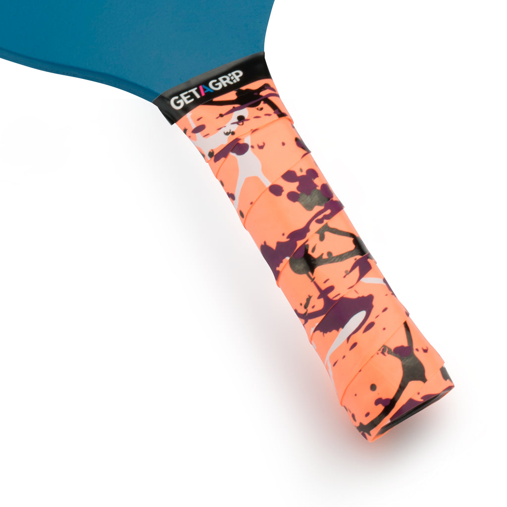 Orange Pickleball Grip  The Most Comfortable Pickleball Paddle Grip! –  VukGripz