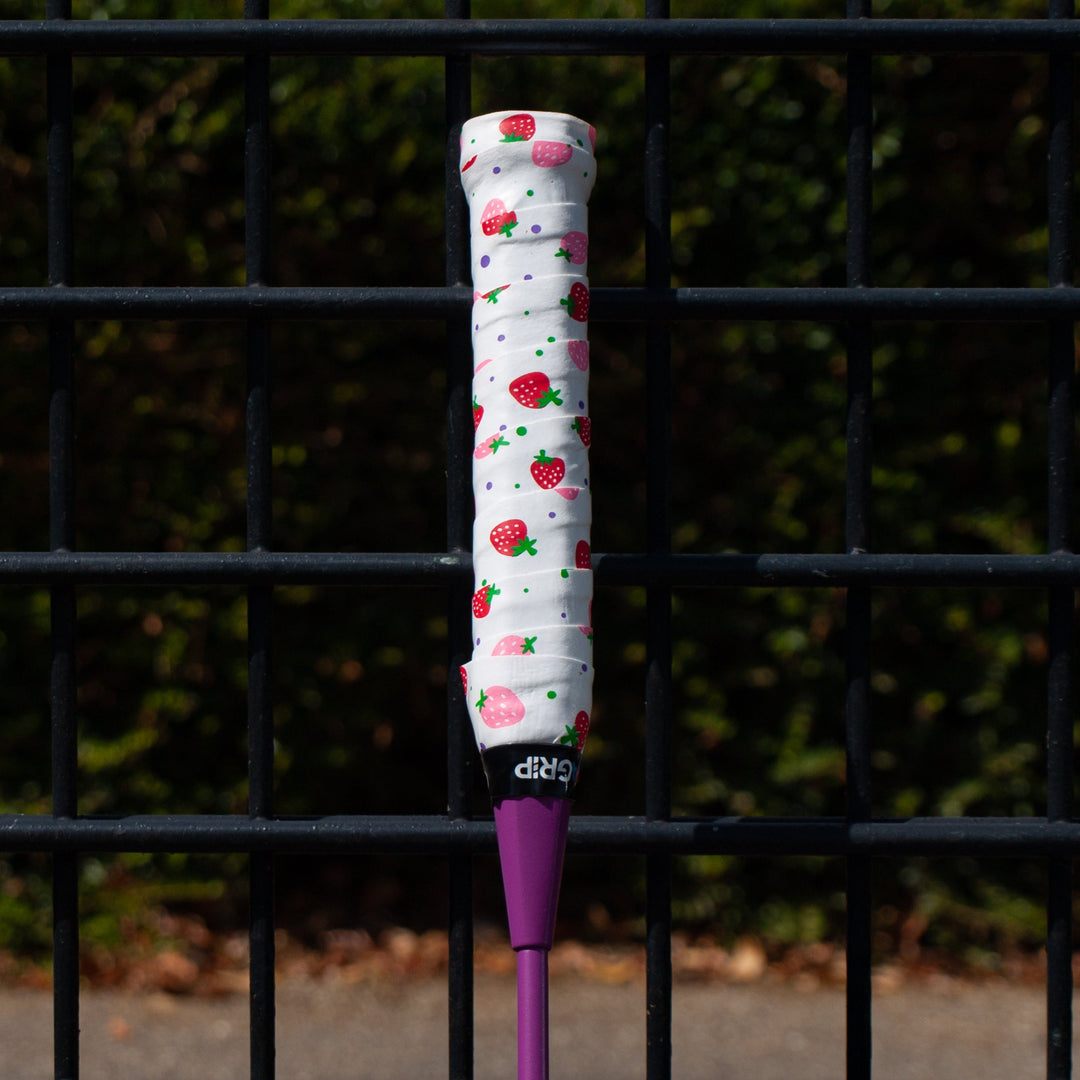 Strawberries & Cream Badminton Racquet Grip